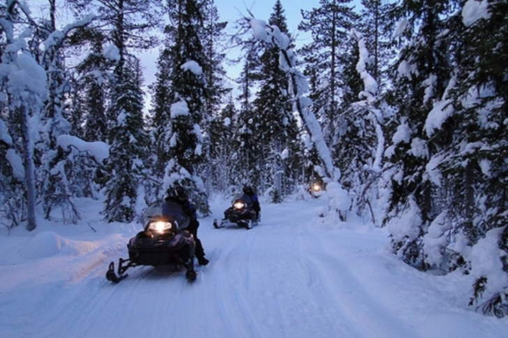 Spedizioni in motoslitta