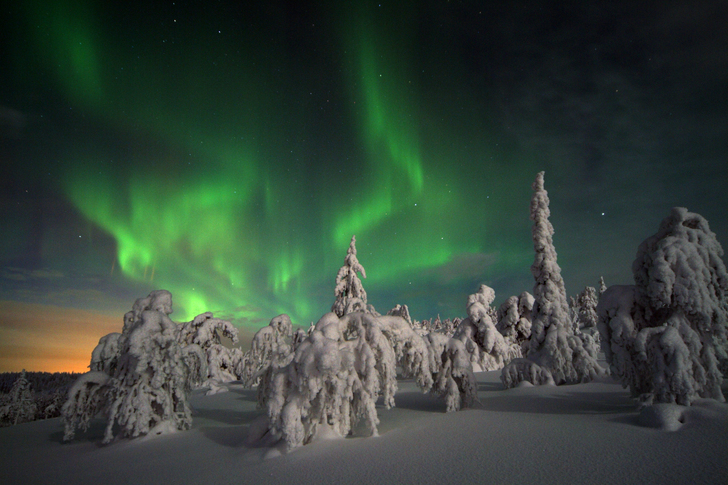 Northern lights lapland