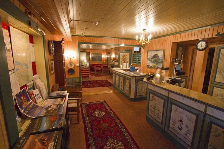 Jotu lodge reception