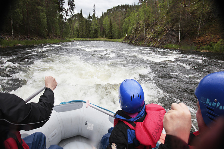 Rafting oulanka