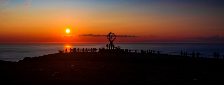 Nordkapp sunset