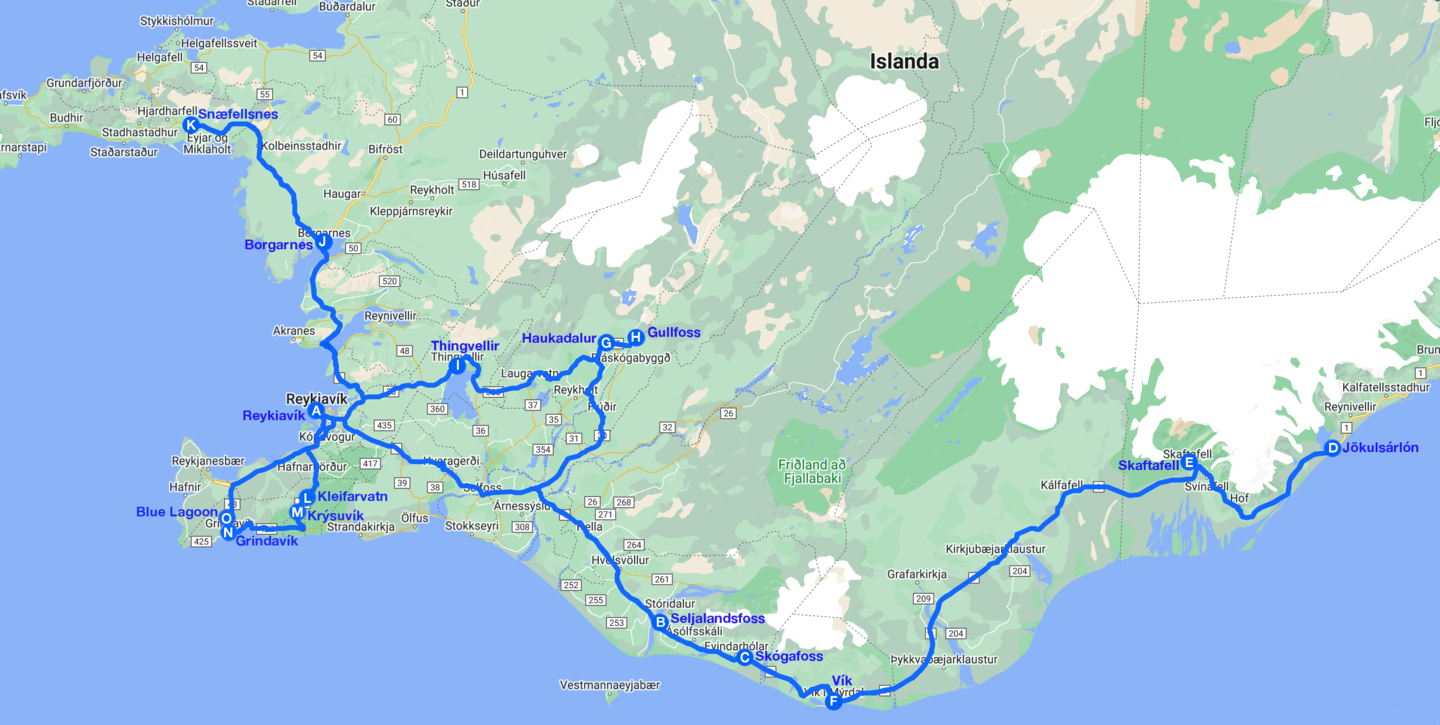 Viaggio al centro della terra   map