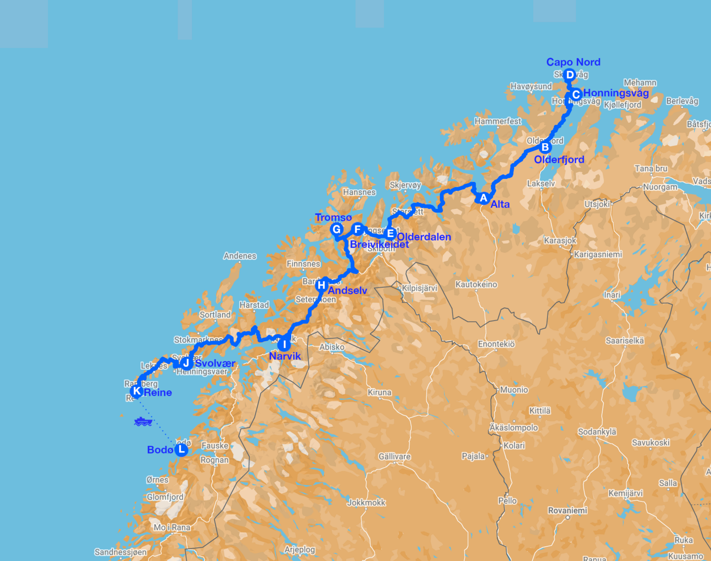 Capo nord e le isole lofoten tour