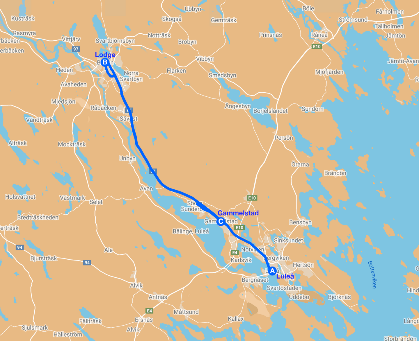 Charming lapland adults only map