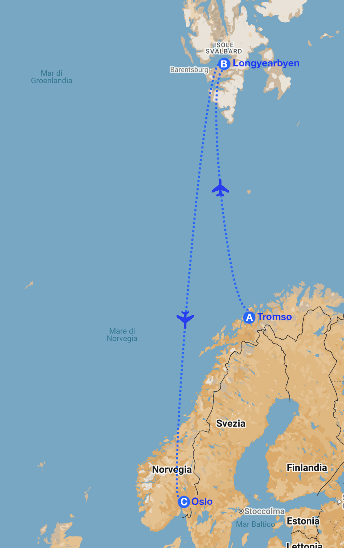 Capodanno alle porte del nord svalbard 78 parallelo map
