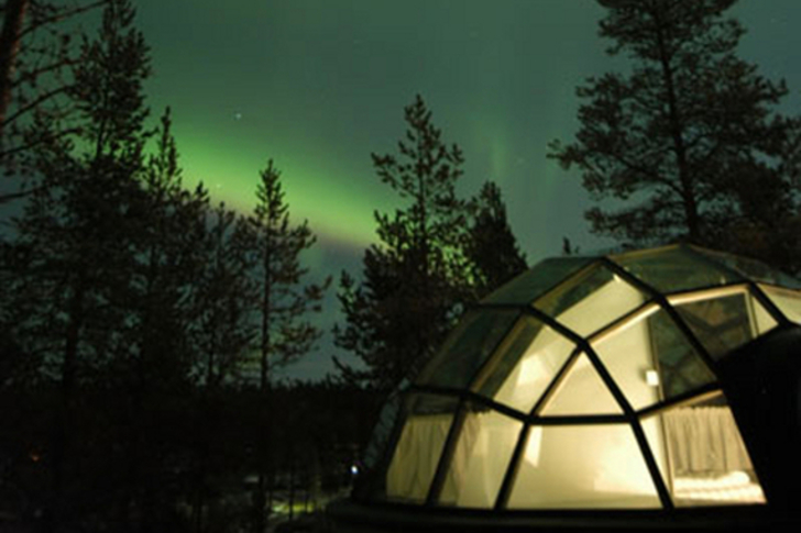 Igloo Di Vetro E Hotel Di Ghiaccio Lapponia Kakslauttanen Igloo Village Norama Tour Operator