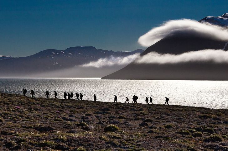 Svalbard trek last