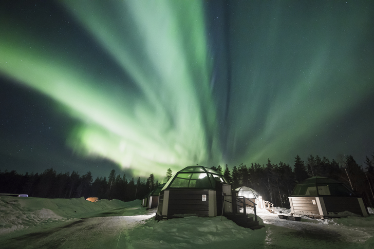 Northern lights above the area (3)