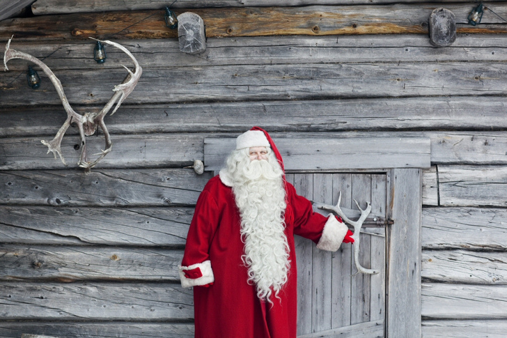 Santa is here